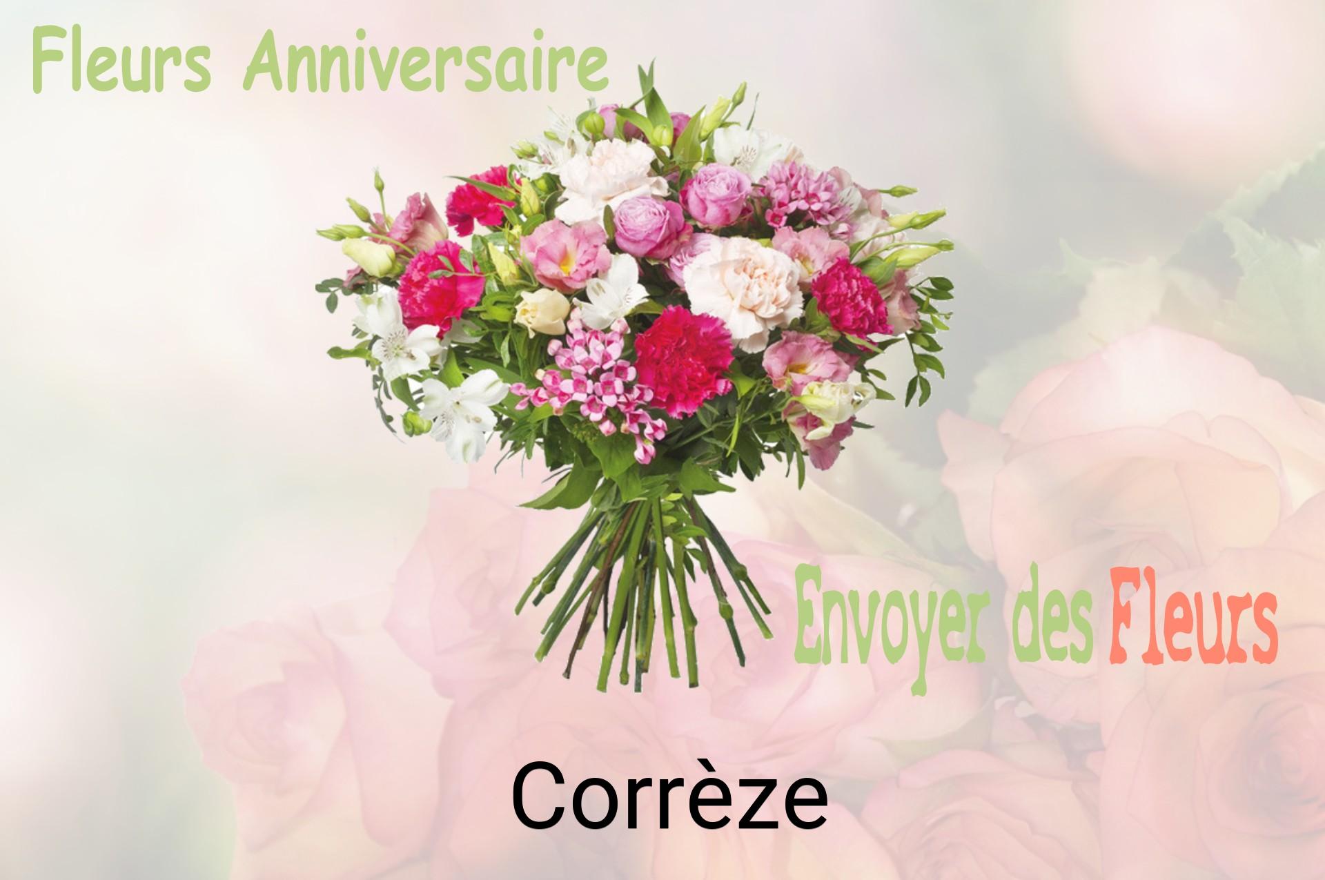 Bouquet de fleurs d’anniversaire livré à Corrèze